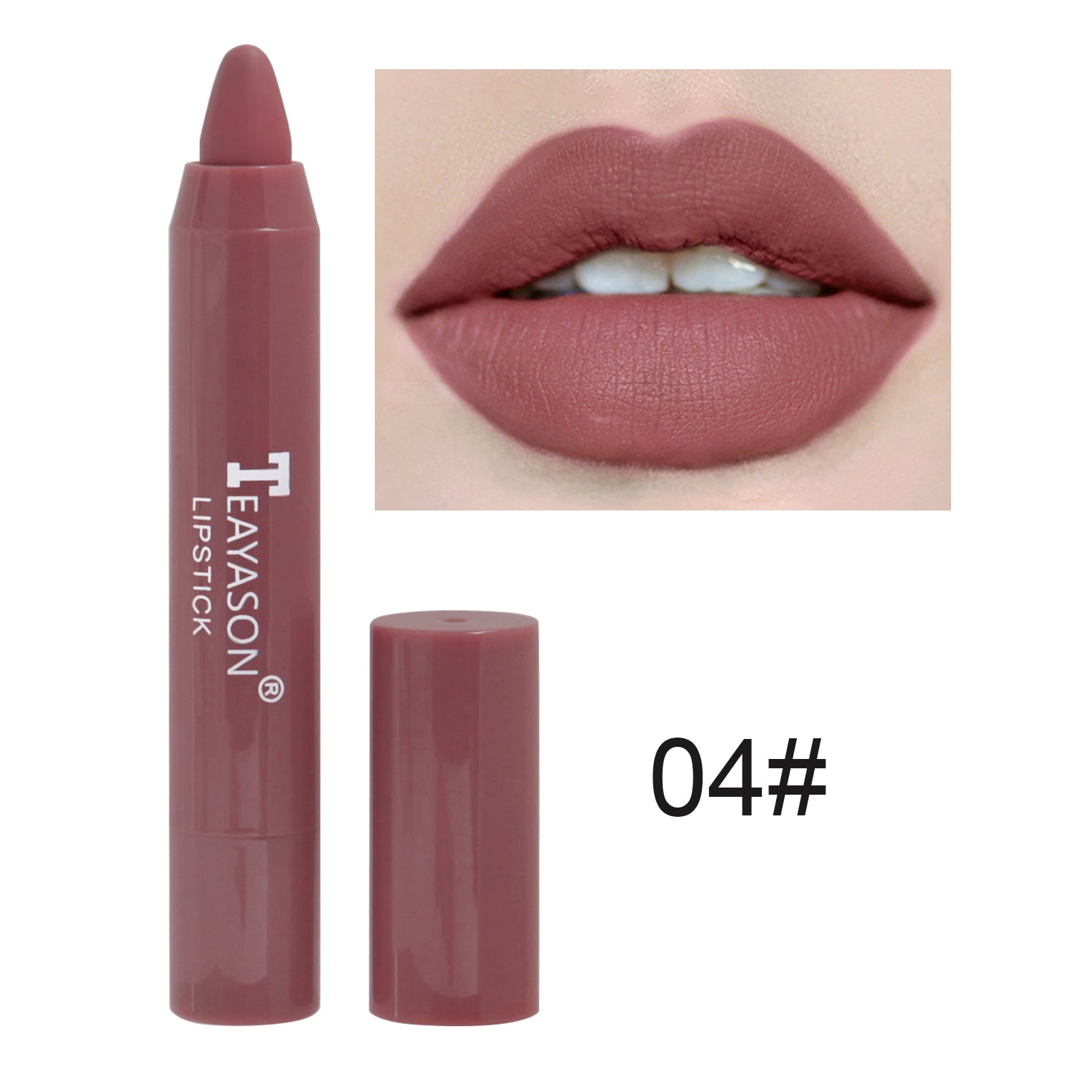 12 Colors Sexy Matte Lipstick Waterproof Long Lasting Color Rendering Non-stick Velvet Lips Liner Pencil Woman Makeup Cosmetics Valentine's Day Gifts