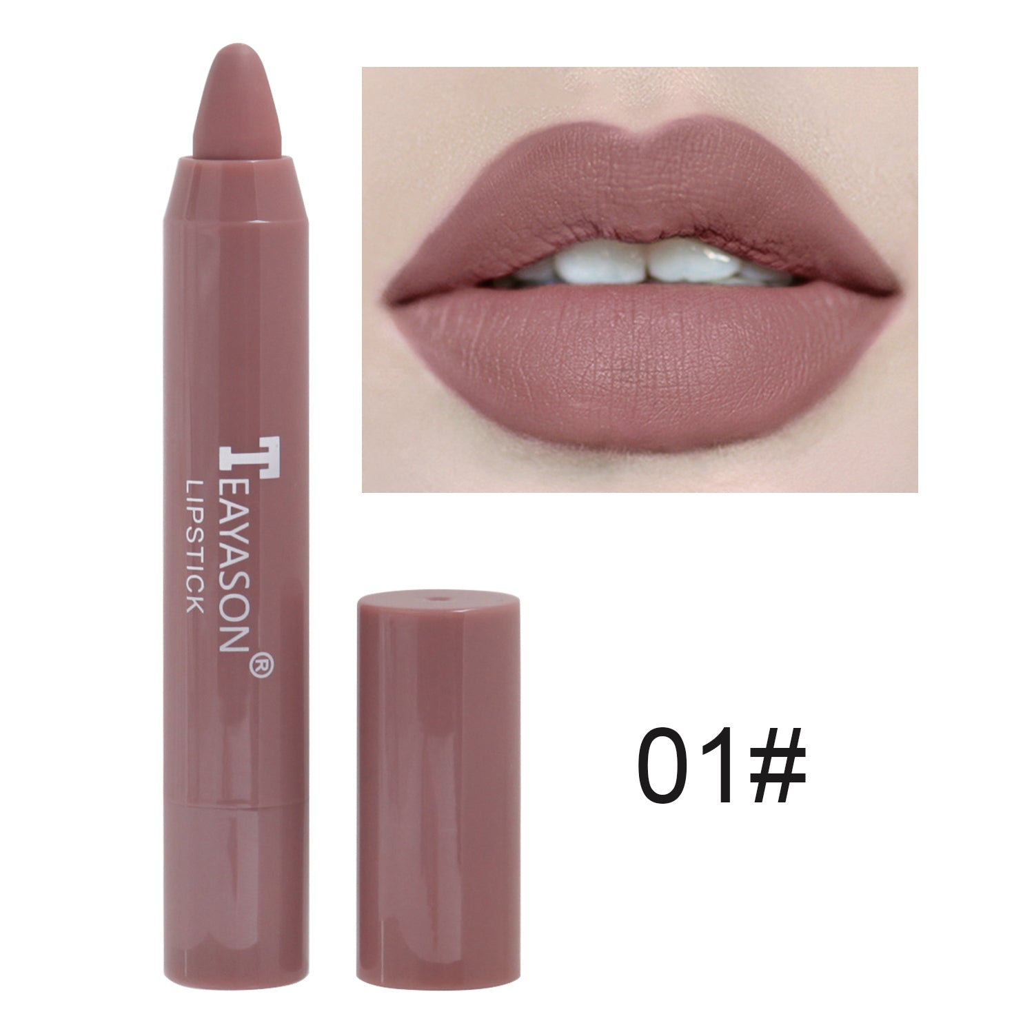 12 Colors Sexy Matte Lipstick Waterproof Long Lasting Color Rendering Non-stick Velvet Lips Liner Pencil Woman Makeup Cosmetics Valentine's Day Gifts