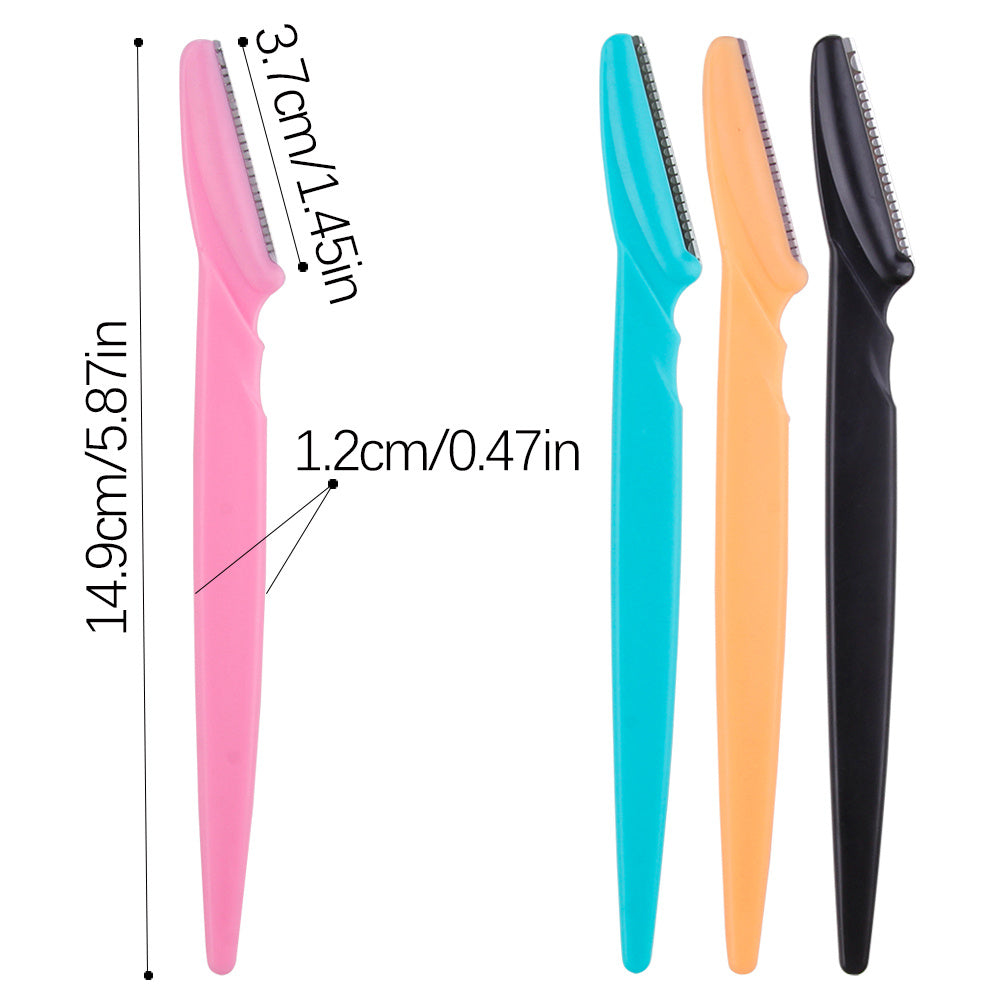 3/4/10Pcs Eyebrow Trimmer Blade Shaver Portable Face Razor Eyebrow Epilation Hair Removal Cutters Safety Razor Women Makeup Tools