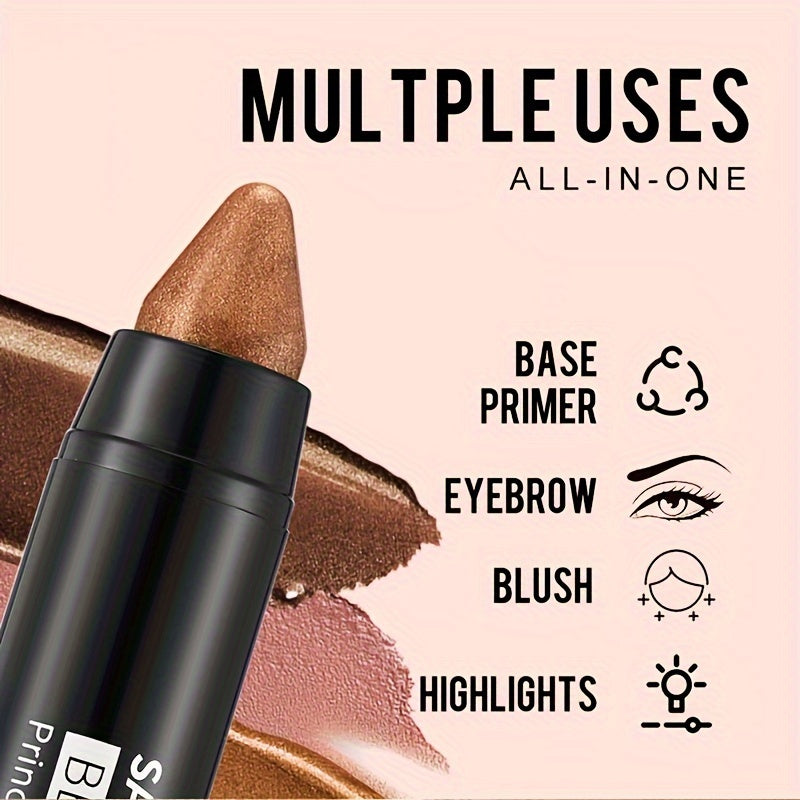 7-color waterproof eye shadow stick, pearlescent matte treatment, to create a natural and lasting eye makeup lasting flash eye shadow stick, easy to create daily makeup.Ladies' Gift.