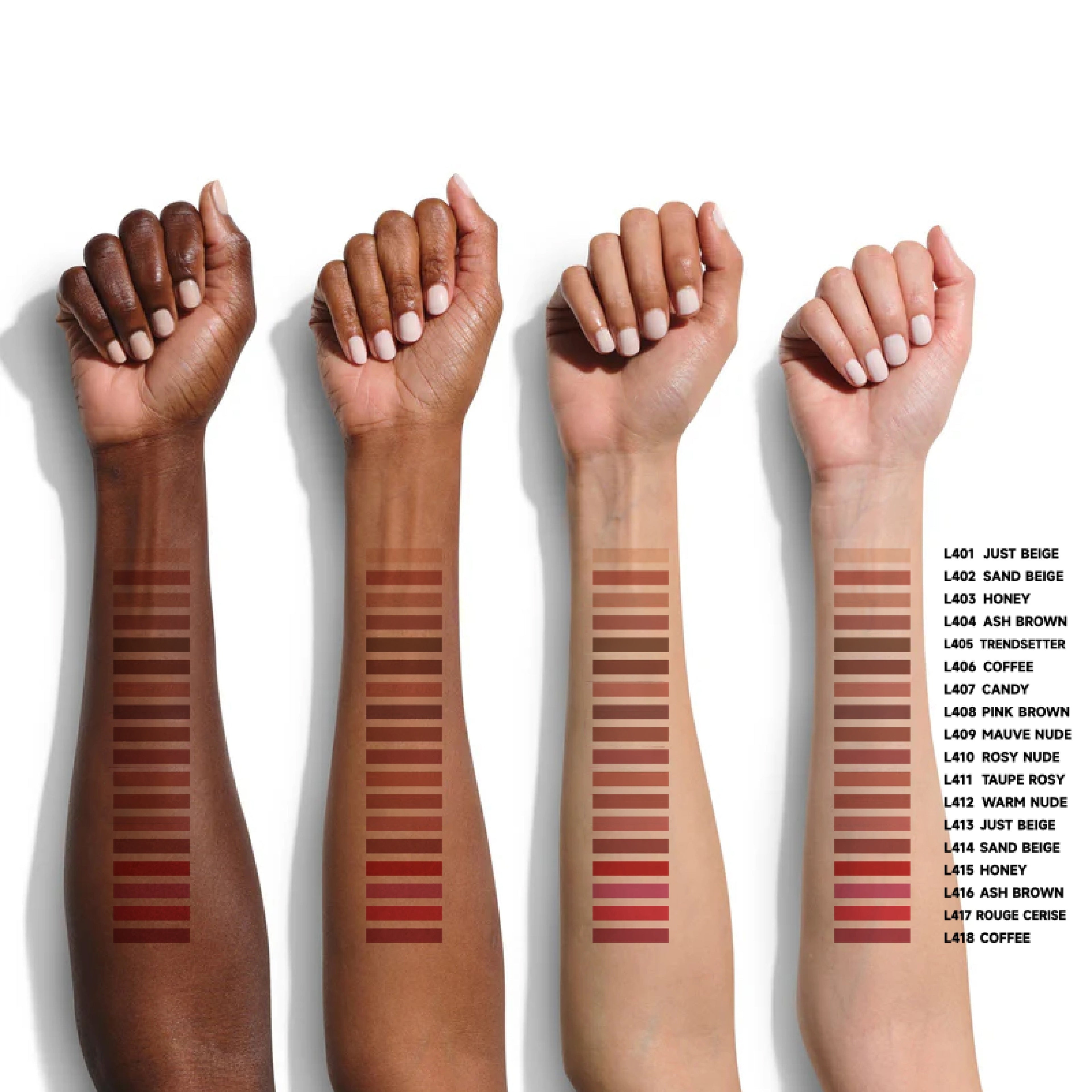 6pcs Nude Lip Liner Makeup Set - Natural And Long-lasting Waterproof Matte Effect, Long-lasting And Durable, Easy to Color And Non-smudge Lip Liner, Suitable for Daily Makeup